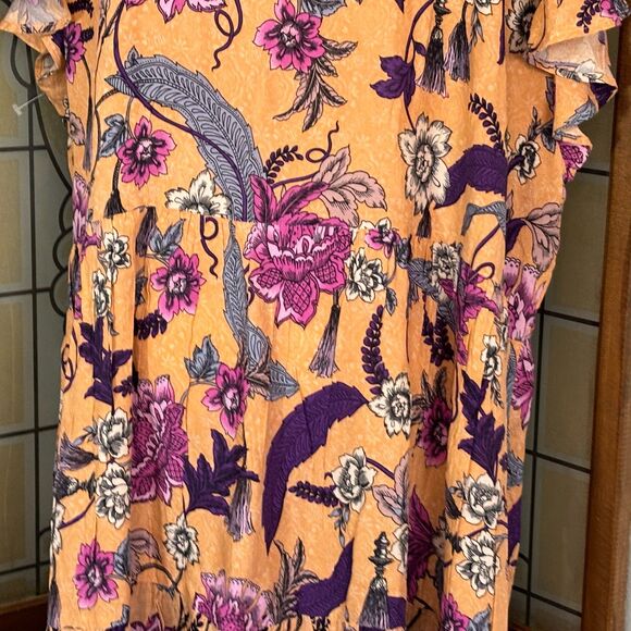 Loralette Journey Maxi Dress Peach Dulcie Easter Sunday Wedding Guest Size 26/28 - Picture 8 of 14